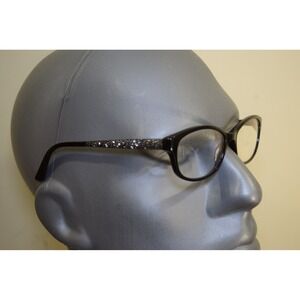 Bebe Frames It Wasn't Me BB5068 Women's Jet Black Rhinestones 135